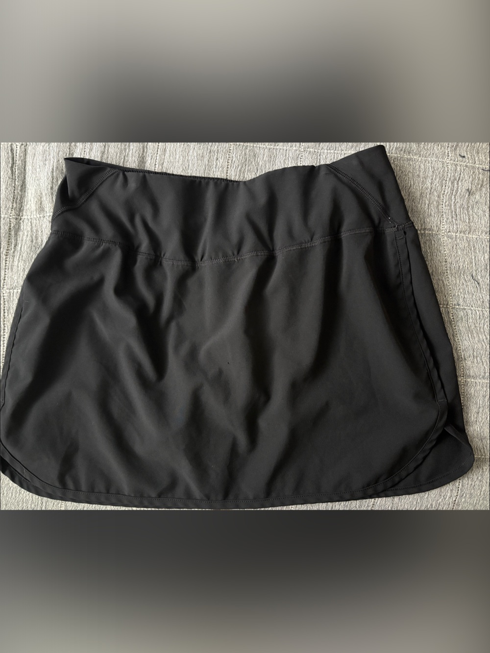 lululemon athletica Black Mini Athletic Skirt